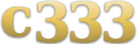c 333 logo